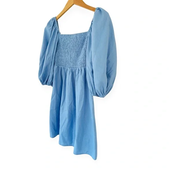 Tuckernuck •  Blue Annie Smocked Dress NWOT - Picture 10 of 15